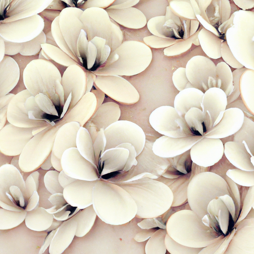 Papier peint fleurs en 3D élégant