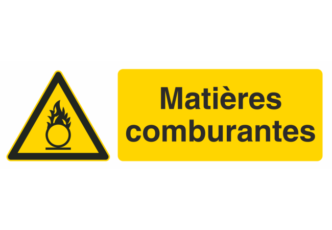 Sticker Comburants – Signalisation Produits Dangereux