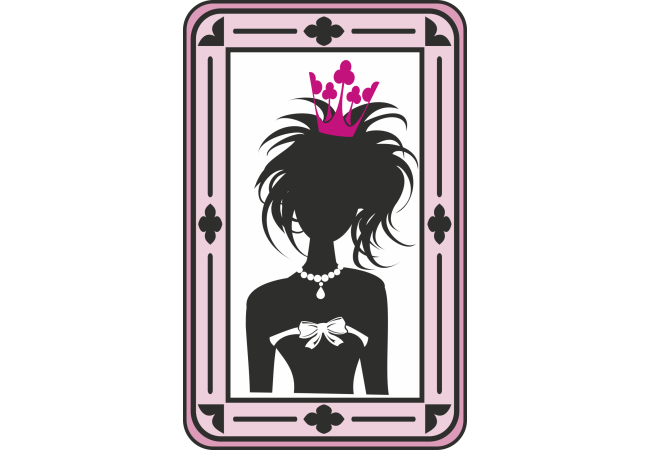 Sticker Couronne Elegance - Motif Fashion Feminin