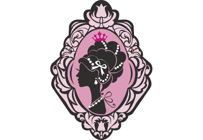 Sticker Couronne Fashion Femme Élégant