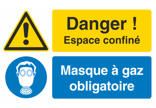 Sticker Équipement de Protection Respiratoire Obligatoire