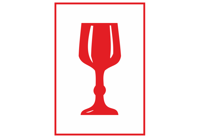 Sticker Fragile - Signalisation Colis et Emballages