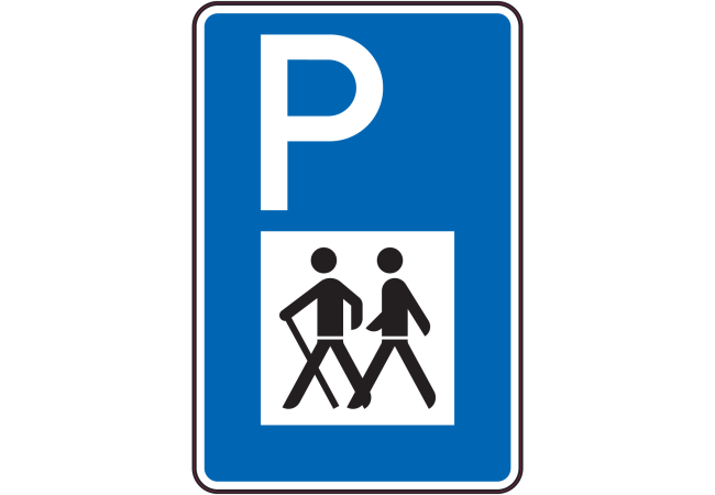 Sticker Indication Parking - Signalétique Extérieure