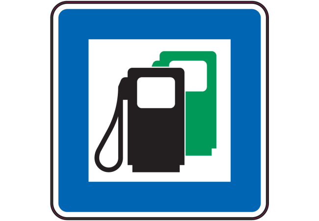 Sticker Indication Station-Service Essence