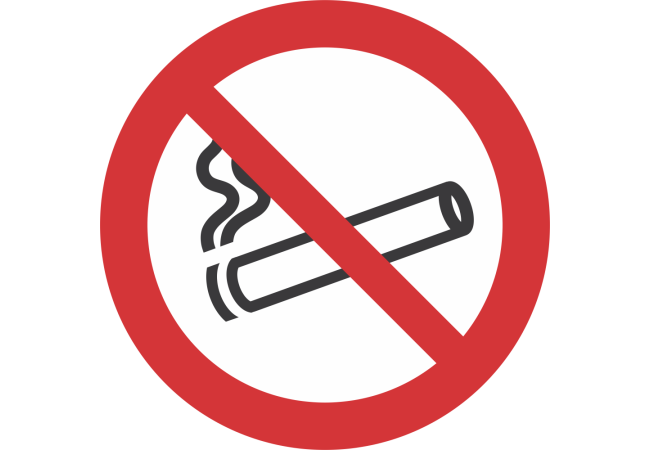 Sticker Interdiction de Fumer – Signalétique Claire