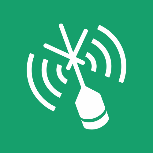Sticker ISO 7010 E052 Radiobalise de localisation
