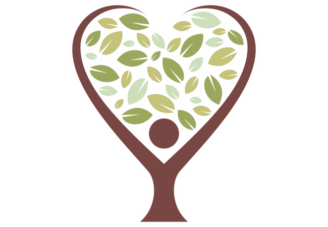 Sticker Logo Arbre et Silhouette Nature