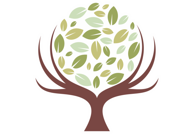 Sticker Logo Arbre Naturel – Signalétique Écologique