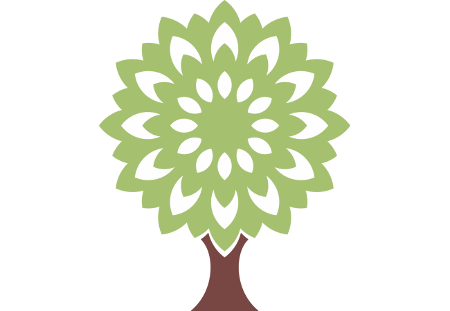 Sticker Logo Arbre - Signalétique Nature