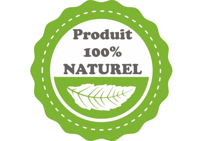 Sticker Logo Bio et Naturel - Signalétique Écologique