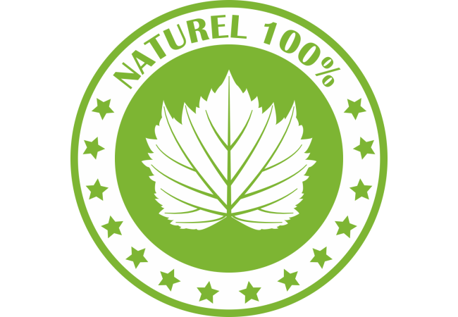 Sticker Logo Écologique Bio Naturel