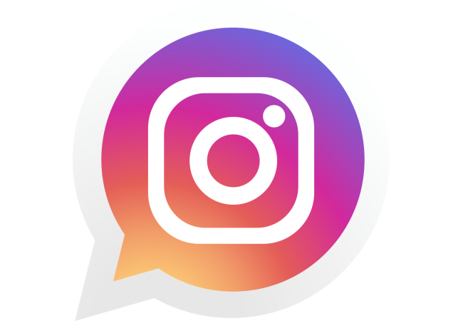 Sticker Logo Instagram pour Vitrines et Espaces
