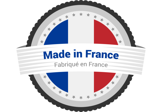 Sticker Logo Made In France - Signalétique Française