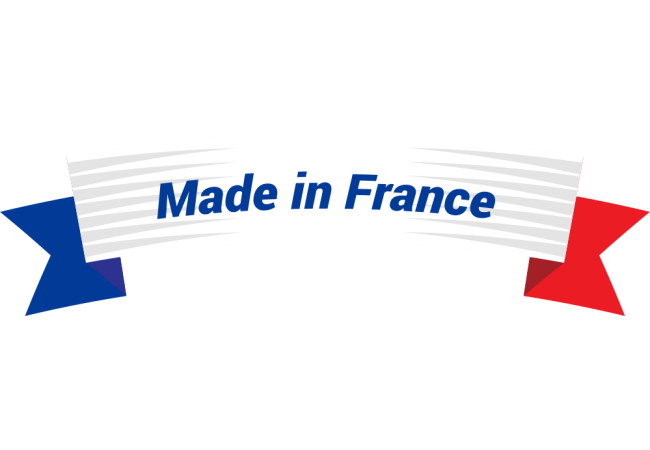 Sticker Logo Made In France - Signalétique Française
