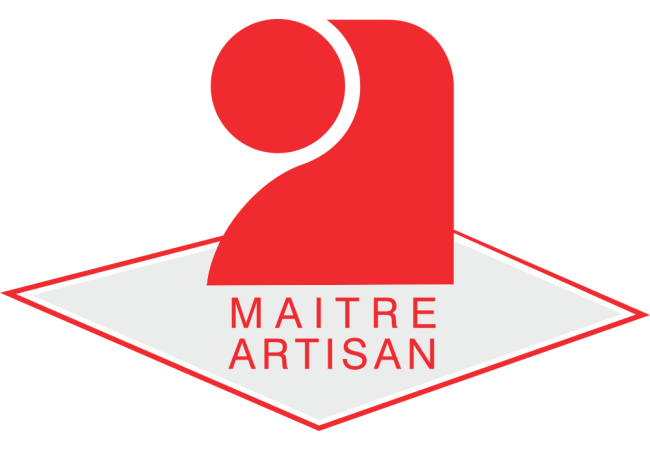 Sticker Logo Maître Artisan – Signalétique Professionnelle