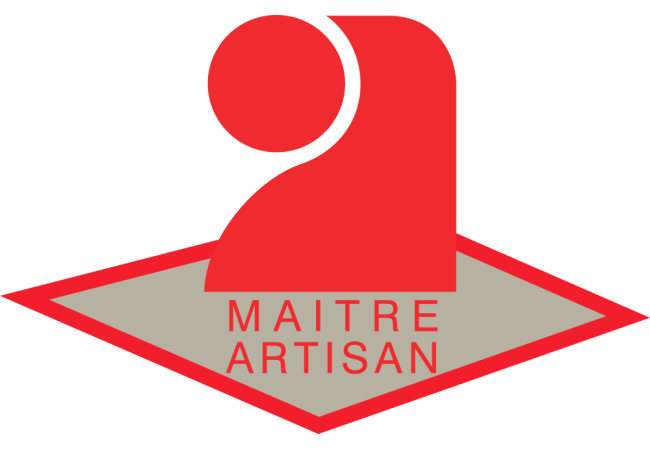 Sticker Logo Maître Artisan – Signalétique Professionnelle