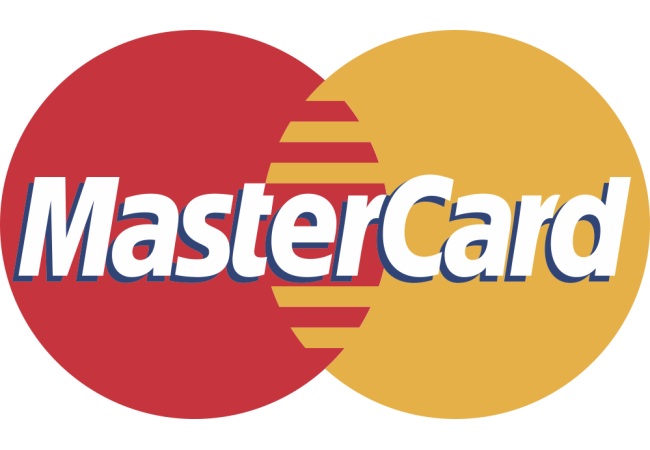 Sticker logo Mastercard pour signalétique commerciale