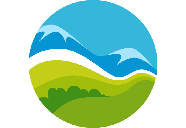 Sticker Logo Nature et Paysage - Décoration Personnalisable