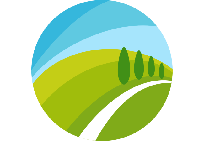 Sticker Logo Paysage Nature - Décoration Murale
