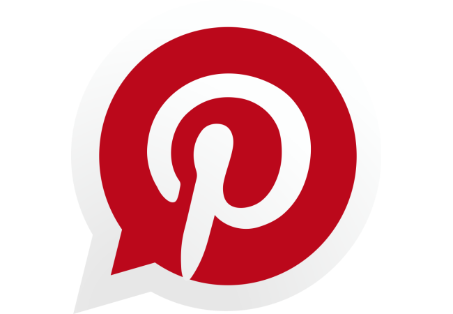 Sticker Logo Pinterest pour Signalétique Digitale