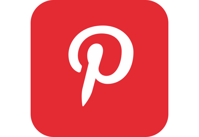 Sticker Logo Pinterest pour Signalétique Digitale