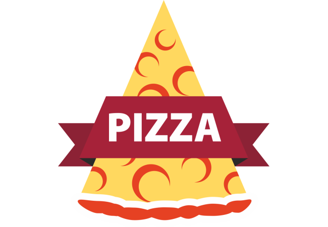 Sticker Logo Pizzeria - Signalétique Commerciale