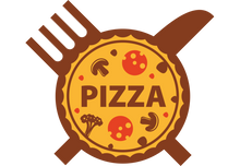 Sticker Logo Pizzeria - Signalétique Restauration