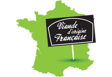 Sticker Logo Viande Française - Signalétique