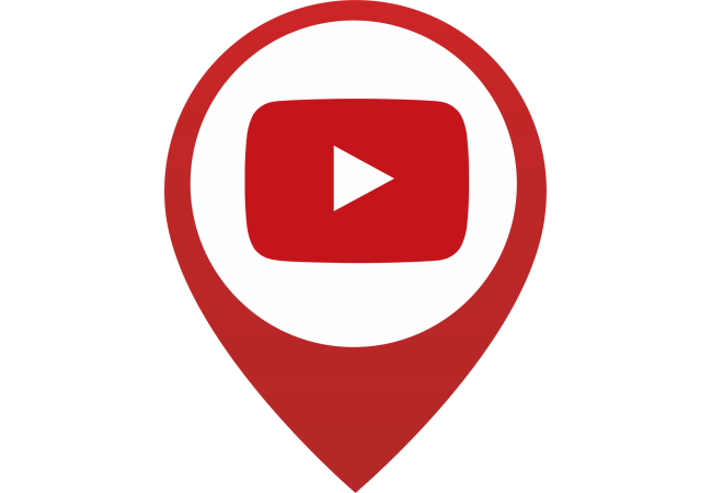 Sticker Logo YouTube – Signalétique Réseaux Sociaux