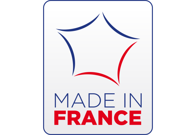 Sticker Made in France - Logo Tricolore Officiel