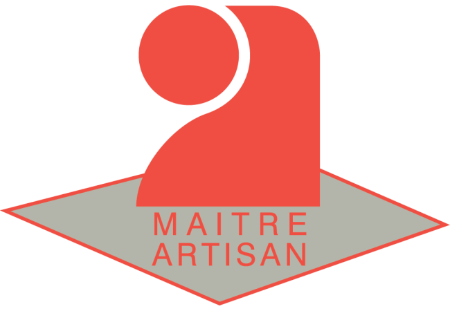 Sticker Maître Artisan - Logo Professionnel