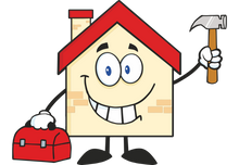 Sticker Mascotte Maison – Logo Personnalisable