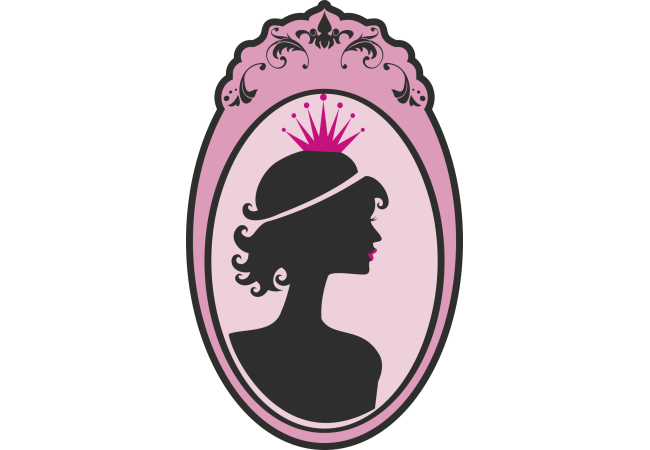 Sticker Motif Couronne Élégante pour Décoration