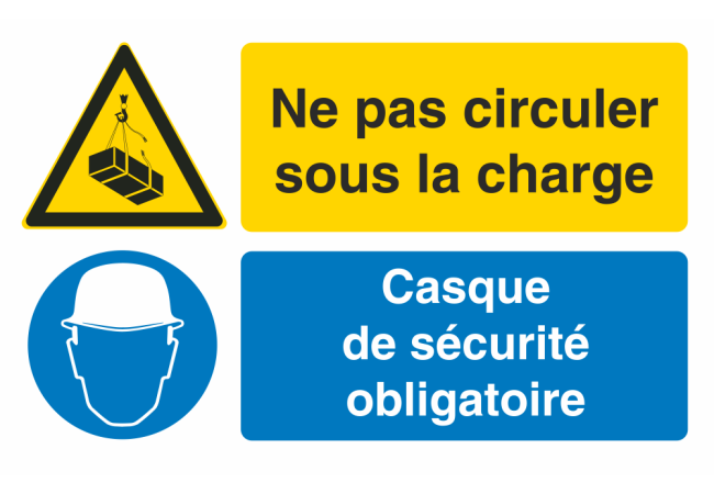 Sticker Obligation Port Casque & Interdiction Circulation Charge