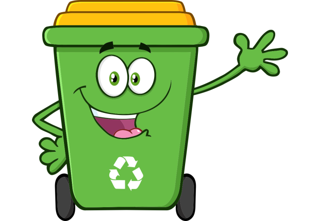 Sticker Poubelle Tri Sélectif Écologie