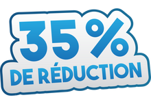 Sticker Promotion -35% | Signalétique Commerciale