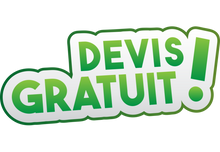 Sticker Promotionnel « Devis Gratuit » - Signalétique Commerciale