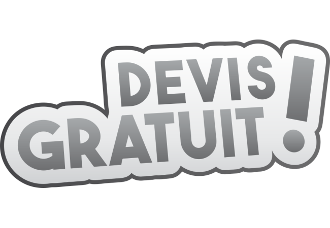 Sticker Promotionnel « Devis Gratuit » - Tous Formats