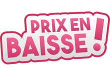 Sticker Promotionnel Prix En Baisse - Signalétique Commerciale