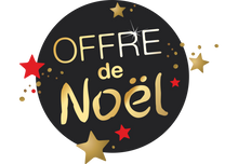 Sticker Promotionnel Soldes et Offres de Noël