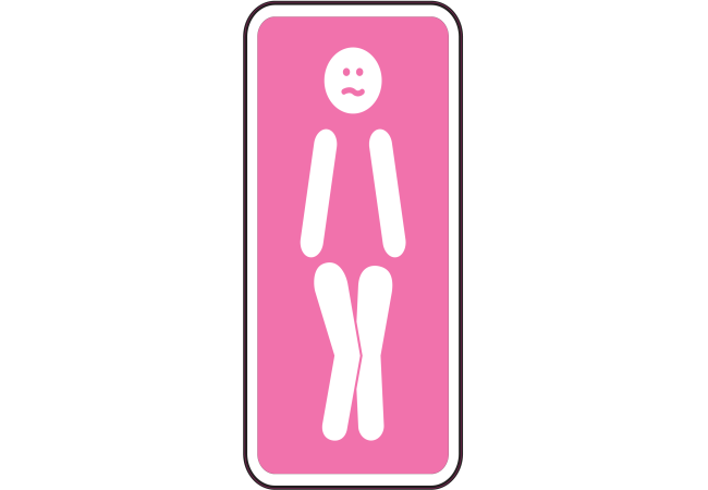 Sticker Signalétique Toilettes Femmes