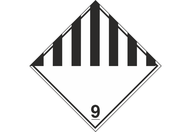 Sticker Signalétique Transport Matières Dangereuses