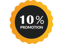 Sticker Soldes -10% | Signalétique Commerciale