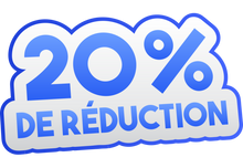 Sticker Soldes -20% - Attirez l'attention des clients