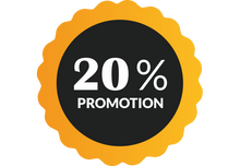 Sticker Soldes -20% – Signalisation Promotionnelle