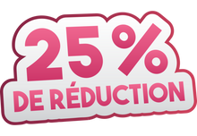 Sticker Soldes -25% | Signalétique Promotionnelle
