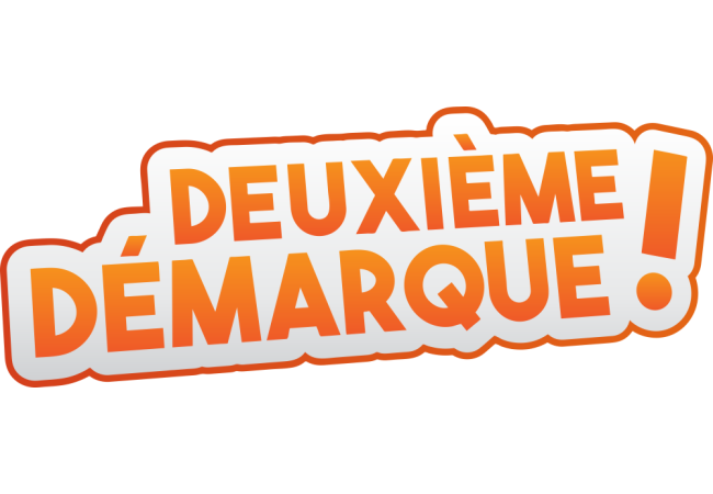 Sticker Soldes Deuxième Démarque - Signalétique Commerciale