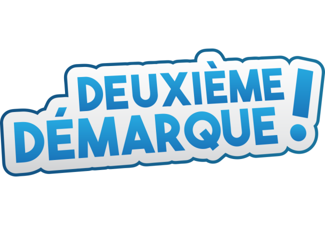 Sticker Soldes Deuxième Démarque - Signalétique Commerciale