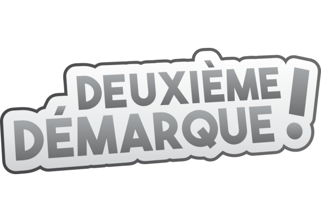 Sticker Soldes Deuxième Démarque