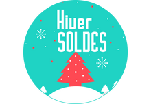 Sticker Soldes D'hiver - Attirez les Clients